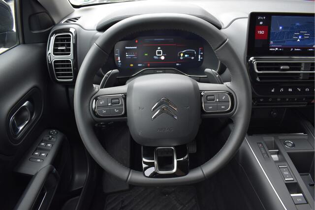 Citroen C5 Aircross 1.2 Hybrid Plus Elek. achterklep, Half leder, Carplay, 360* camera,