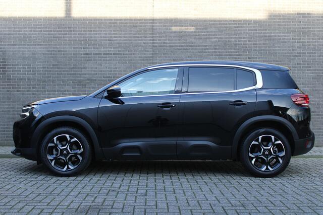 Citroen C5 Aircross 1.2 Hybrid 136 Max Automaat, Luxe Lederen bekleding, 360 camera, navigatie, elekr. stoelen, CruiseControl, Applecarpl./Andr. Auto
