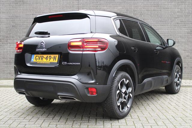 Citroen C5 Aircross 1.2 Hybrid 136 Max Automaat, Luxe Lederen bekleding, 360 camera, navigatie, elekr. stoelen, CruiseControl, Applecarpl./Andr. Auto