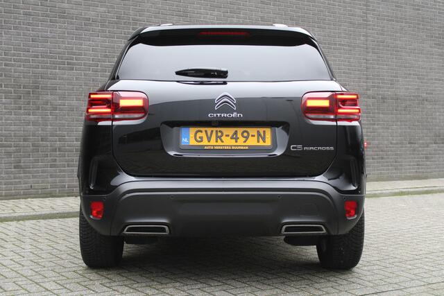 Citroen C5 Aircross 1.2 Hybrid 136 Max Automaat, Luxe Lederen bekleding, 360 camera, navigatie, elekr. stoelen, CruiseControl, Applecarpl./Andr. Auto