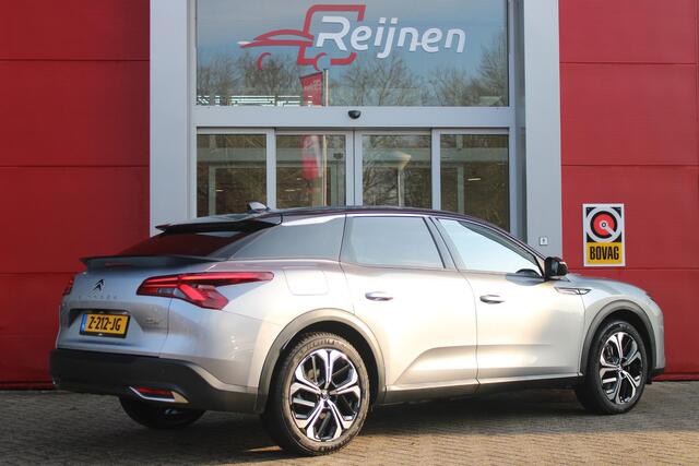 Citroen C5 X 1.6 Plug-in Hybrid 225PK MAX | ELEKTRISCH BEDIENBARE VOORSTOELEN | HEAD UP DISPLAY | STOEL/STUUR VERWARMING | ADAPTIVE CRUISE CONTROL | LED KOPLAMPEN | DRAADLOZE APPLE CARPLAY/ANDROID AUTO | 19" LICHTMETALEN VELGEN | ALL SEASON BANDEN | DRAADLOZE TELEFO