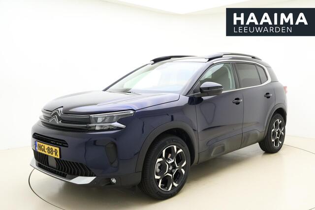 Citroen C5 Aircross 1.2 Hybrid Max 136 PK | 8-Traps Automaat | Camera | Mirror Screen | Airco | Cruise Control | Stoelverwarming | Dodehoek detectie | Nieuw uit voorraad