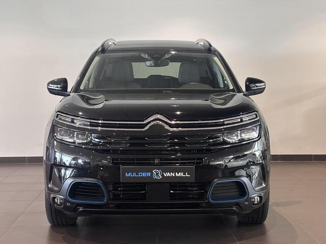 Citroen C5 Aircross Shine Pack 1.6 HYbrid PHEV 225pk e-EAT8 BLACK EDITION | SCHUIF/KANTELDAK | NAPPA LEDER | HANDSFREE A.KLEP | 360° CAMERA | NAVI | STOELMASSAGE | ADAPTIVE CRUISE | DAB+