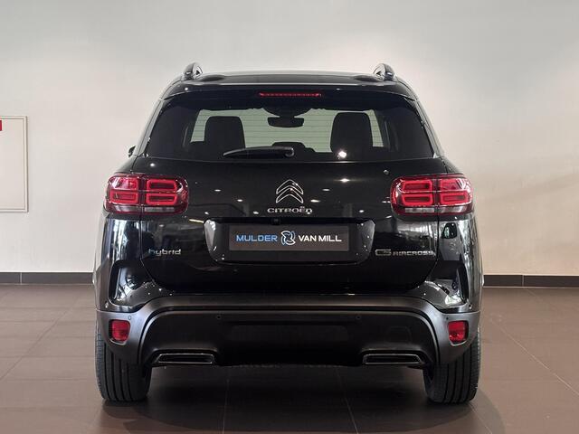 Citroen C5 Aircross Shine Pack 1.6 HYbrid PHEV 225pk e-EAT8 BLACK EDITION | SCHUIF/KANTELDAK | NAPPA LEDER | HANDSFREE A.KLEP | 360° CAMERA | NAVI | STOELMASSAGE | ADAPTIVE CRUISE | DAB+