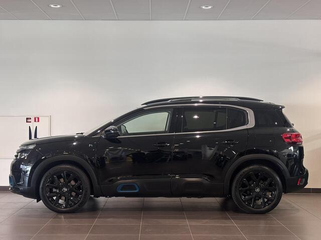 Citroen C5 Aircross Shine Pack 1.6 HYbrid PHEV 225pk e-EAT8 BLACK EDITION | SCHUIF/KANTELDAK | NAPPA LEDER | HANDSFREE A.KLEP | 360° CAMERA | NAVI | STOELMASSAGE | ADAPTIVE CRUISE | DAB+
