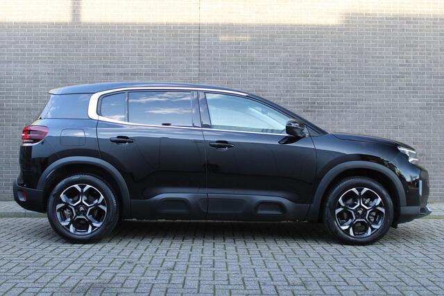 Citroen C5 Aircross 1.2 Hybrid 136PK Max Automaat, Luxe Lederen bekleding, 360 camera, navigatie, elekr. stoelen, CruiseControl, Applecarpl./Andr. Auto