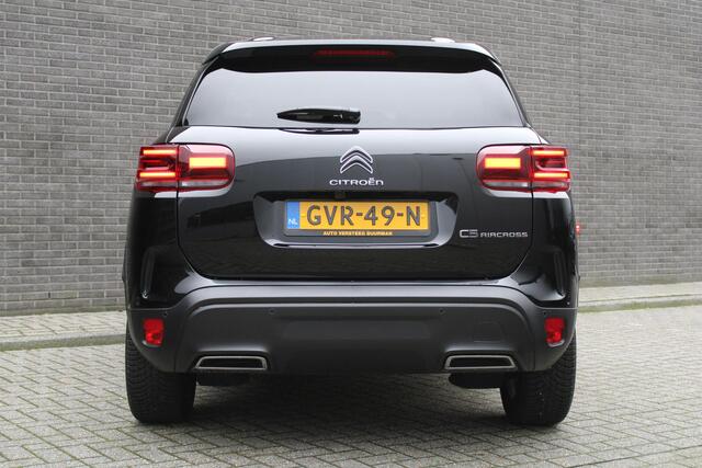 Citroen C5 Aircross 1.2 Hybrid 136PK Max Automaat, Luxe Lederen bekleding, 360 camera, navigatie, elekr. stoelen, CruiseControl, Applecarpl./Andr. Auto