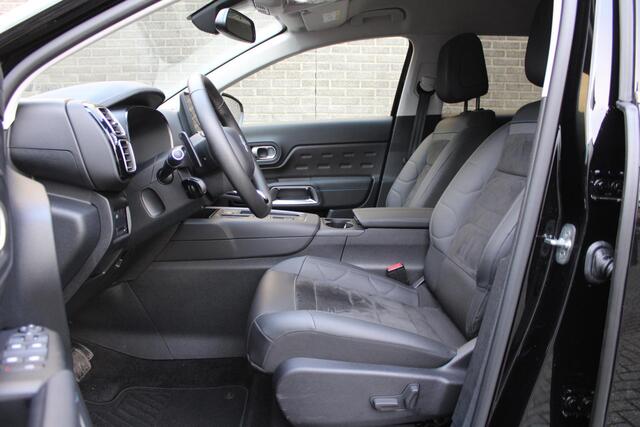 Citroen C5 Aircross 1.2 Hybrid 136PK Max Automaat, Luxe Lederen bekleding, 360 camera, navigatie, elekr. stoelen, CruiseControl, Applecarpl./Andr. Auto