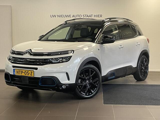 Citroen C5 Aircross Shine Pack 1.6 HYbrid PHEV 225pk ë-EAT8 | TWO-TONE! | SCHUIF/KANTELDAK | TREKHAAK | HANDSFREE A.KLEP | ADAPTIVE CRUISE | CAMERA | NAVI | NAPPA LEDER | STOELVERW. | DAB+