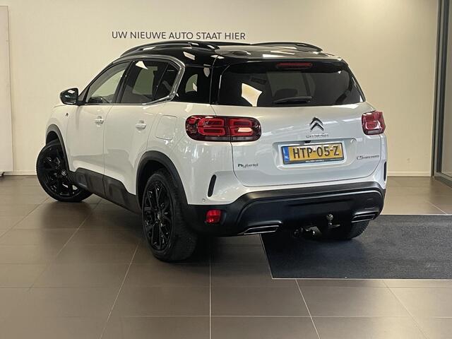 Citroen C5 Aircross Shine Pack 1.6 HYbrid PHEV 225pk ë-EAT8 | TWO-TONE! | SCHUIF/KANTELDAK | TREKHAAK | HANDSFREE A.KLEP | ADAPTIVE CRUISE | CAMERA | NAVI | NAPPA LEDER | STOELVERW. | DAB+