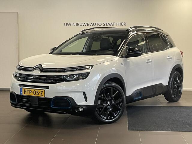 Citroen C5 Aircross Shine Pack 1.6 HYbrid PHEV 225pk ë-EAT8 | TWO-TONE! | SCHUIF/KANTELDAK | TREKHAAK | HANDSFREE A.KLEP | ADAPTIVE CRUISE | CAMERA | NAVI | NAPPA LEDER | STOELVERW. | DAB+