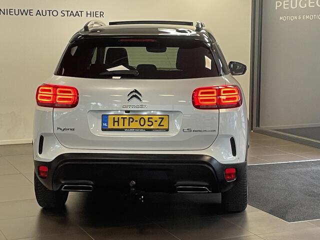 Citroen C5 Aircross Shine Pack 1.6 HYbrid PHEV 225pk ë-EAT8 | TWO-TONE! | SCHUIF/KANTELDAK | TREKHAAK | HANDSFREE A.KLEP | ADAPTIVE CRUISE | CAMERA | NAVI | NAPPA LEDER | STOELVERW. | DAB+