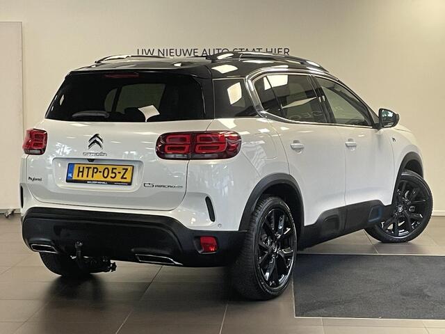 Citroen C5 Aircross Shine Pack 1.6 HYbrid PHEV 225pk ë-EAT8 | TWO-TONE! | SCHUIF/KANTELDAK | TREKHAAK | HANDSFREE A.KLEP | ADAPTIVE CRUISE | CAMERA | NAVI | NAPPA LEDER | STOELVERW. | DAB+