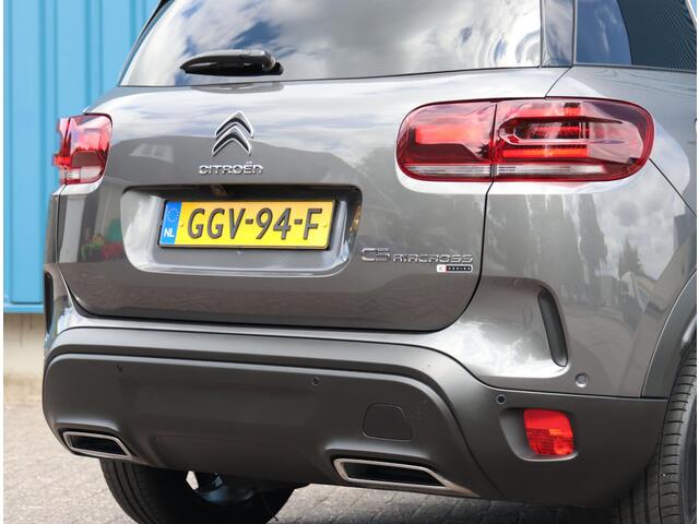 Citroen C5 Aircross 1.2 136PK Hybrid ë-Series | AppleCarPlay/AndroidAuto | Alcantara/Lederen Bekleding | Cruise Control | Camera | Navigatie | Keyless Start | FULL LED | Stoelverwarming | Privacy Glass | Isofix |