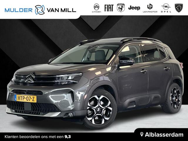 Citroen C5 Aircross Shine 1.6 HYbrid PHEV 225pk e-EAT8 | TWO-TONE! | SCHUIF/KANTELDAK | ADAPTIVE CRUISE | 360° CAMERA | NAVI | LEDER | DAB+