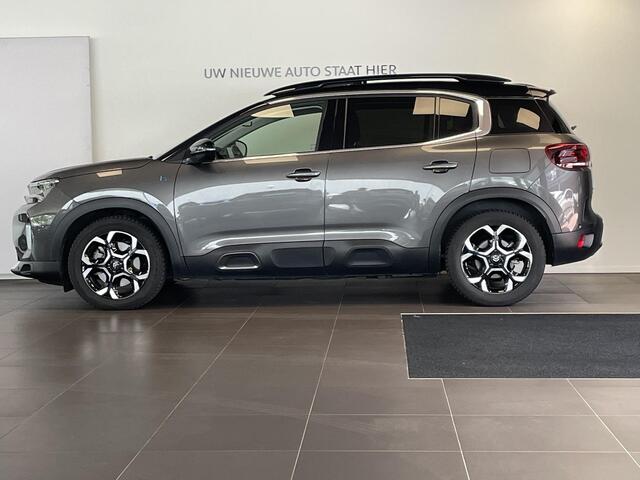 Citroen C5 Aircross Shine 1.6 HYbrid PHEV 225pk e-EAT8 | TWO-TONE! | SCHUIF/KANTELDAK | ADAPTIVE CRUISE | 360° CAMERA | NAVI | LEDER | DAB+