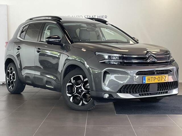 Citroen C5 Aircross Shine 1.6 HYbrid PHEV 225pk e-EAT8 | TWO-TONE! | SCHUIF/KANTELDAK | ADAPTIVE CRUISE | 360° CAMERA | NAVI | LEDER | DAB+