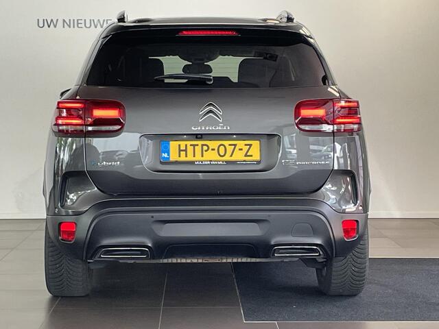 Citroen C5 Aircross Shine 1.6 HYbrid PHEV 225pk e-EAT8 | TWO-TONE! | SCHUIF/KANTELDAK | ADAPTIVE CRUISE | 360° CAMERA | NAVI | LEDER | DAB+