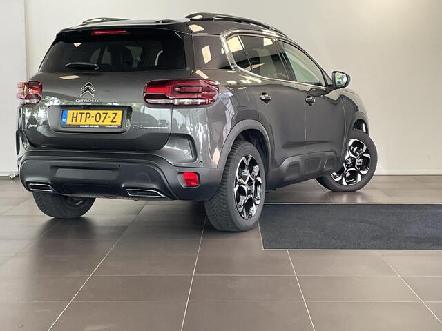 Citroen C5 Aircross Shine 1.6 HYbrid PHEV 225pk e-EAT8 | TWO-TONE! | SCHUIF/KANTELDAK | ADAPTIVE CRUISE | 360° CAMERA | NAVI | LEDER | DAB+