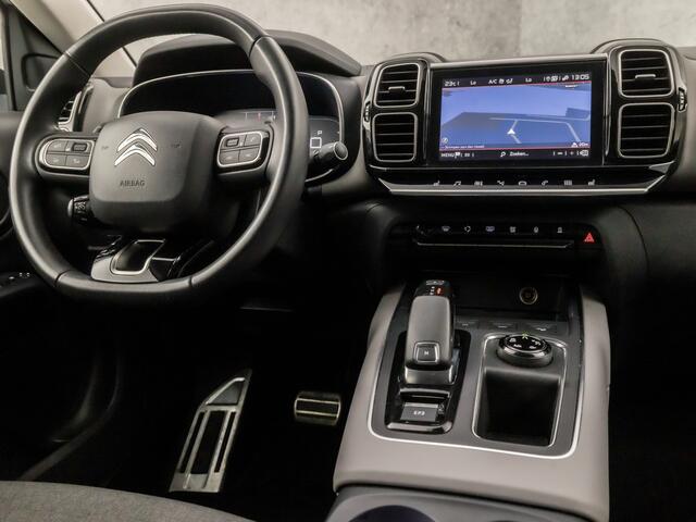 Citroen C5 Aircross 1.6 PureTech Sport 181Pk Automaat (APPLE CARPLAY, GROOT NAVI, 360 CAMERA, LEDER, ADAPTIVE CRUISE, SPORTSTOELEN, GETINT GLAS, STOELVERWARMING, TREKHAAK, KEYLESS, NIEUWE APK, NIEUWSTAAT)