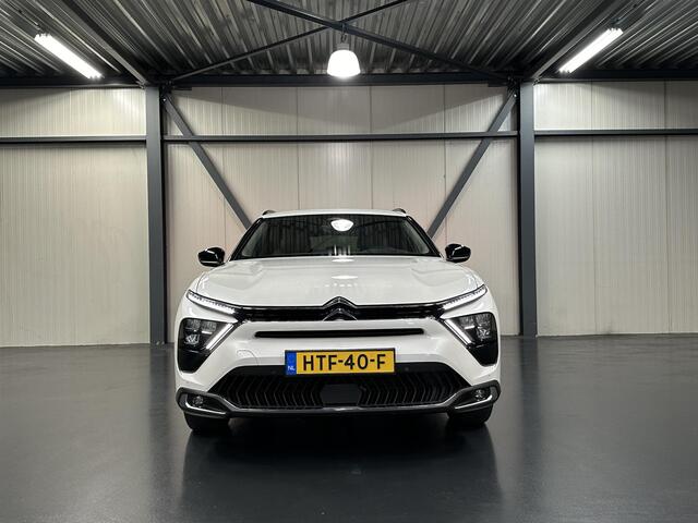 Citroen C5 X 1.2 130PK Plus | AppleCarPlay/AndroidAuto | LEER | Head-Up Display | Stoel/Voorruit/Stuurverwarming | Camera | Navigatie | Adaptive Cruise Control | Climate Control | Keyless entry | Privacy Glass | Isofix |