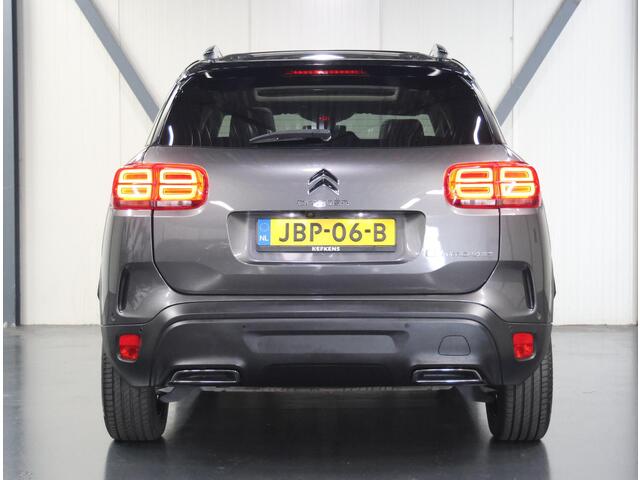 Citroen C5 Aircross 1.6 Plug-in Hybrid 225PK Shine | AppleCarPlay/AndroidAuto | 360'Camera | LEER | Glazen schuifdak | Cruise Control | 19''LMV | Stoelverwarming | Navigatie | Isofix | Privacy Glass | Elektrische Klep