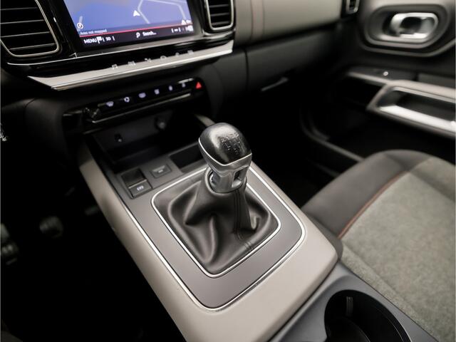 Citroen C5 Aircross 1.2 PureTech Sport (VIRTUAL COCKPIT, APPLE CARPLAY, GROOT NAVI, 360 CAMERA, GETINT GLAS, SPORTSTOELEN, LANE ASSIST, LM VELGEN, CRUISE, DAB+, NIEUWSTAAT)