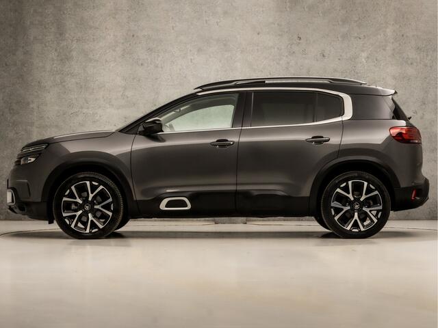 Citroen C5 Aircross 1.2 PureTech Sport Automaat (PANORAMADAK, APPLE CARPLAY, GROOT NAVI, 360 CAMERA, LEDER, SPORTSTOELEN, STOELVERWARMING, GETINT GLAS, ADAPTIVE CRUISE, ELEK ACHTERKLEP, NIEUWSTAAT)
