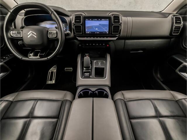 Citroen C5 Aircross 1.6 Plug-in Hybrid 225 Sport 225Pk Automaat (VIRTUAL COCKPIT, APPLE CARPLAY, GROOT NAVI, MEMORY SEATS, LEDER, KEYLESS, 360 CAMERA, STOELVERWARMING, ADAPTIVE CRUISE, TREKHAAK, NIEUWSTAAT)