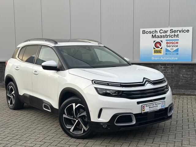 Citroen C5 Aircross 1.2 PureTech Shine | Leer | Pano | Winter-pakket | key-less | Dealer onderhouden | Interesse, Proefrit? Bel of app met: 06-24 28 28 42