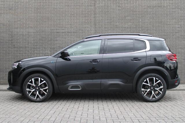 Citroen C5 Aircross 1.6 Plug-in Hybrid 225 Shine Automaat, Lederen bekleding, Navigatie, Applecarpl./Andr. Auto, Dodehoek detectie, CruiseControl