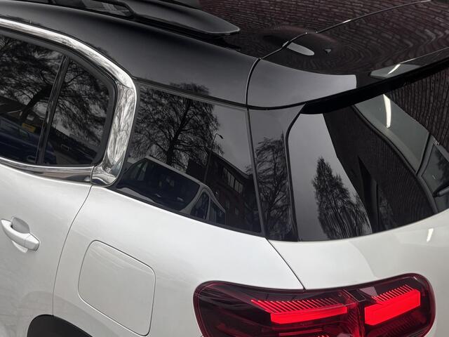 Citroen C5 Aircross Shine Pack 1.6 HYbrid PHEV 225pk e-EAT8 | TWO-TONE! | SCHUIF/KANTELDAK | ADAPTIVE CRUISE | 360° CAMERA | PARK ASSIST | LEDER | DODEHOEKBEW. | KEYLESS ENTRY