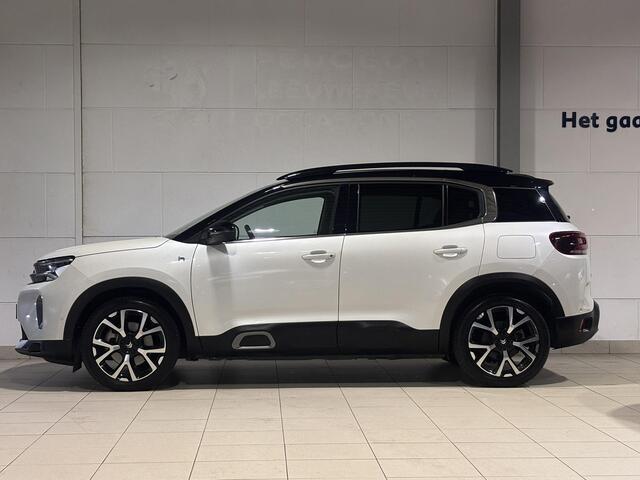 Citroen C5 Aircross Shine Pack 1.6 HYbrid PHEV 225pk e-EAT8 | TWO-TONE! | SCHUIF/KANTELDAK | ADAPTIVE CRUISE | 360° CAMERA | PARK ASSIST | LEDER | DODEHOEKBEW. | KEYLESS ENTRY