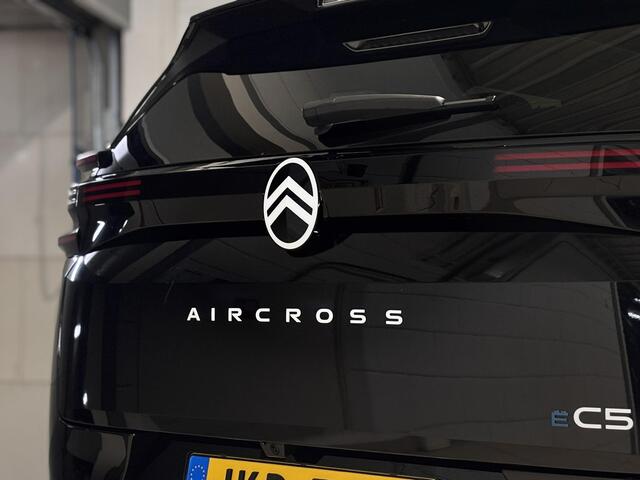 Citroen C5 Aircross Max 73 kWh 213pk | WATERFALL TOUCHSCREEN | WARMTEPOMP | LEDER | STOELMASSAGE | SCHUIF/KANTELDAK | 20 INCH LM-VELGEN | ISOFIX |