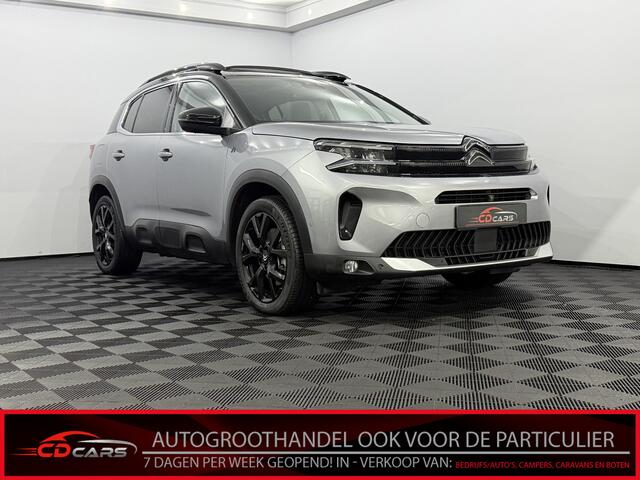Citroen C5 Aircross 1.6 Plug-in Hybrid 225PK Shine Pano, 360 Camera, Navi, Half leder, Rijstrook correctie, Elektrische achterklep, Keyless start, Virtual desk