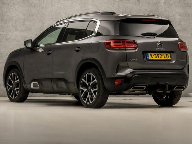 Citroen C5 Aircross 1.6 Plug-in Hybrid 225 Deluxe 225Pk Automaat (APPLE CARPLAY, BRUIN LEDER, MEMORY SEATS, STOELVERWARMING, ADAPTIVE CRUISE, KEYLESS, 360 CAMERA, ELEK ACHTERKLEP, TREKHAAK, NIEUWSTAAT)