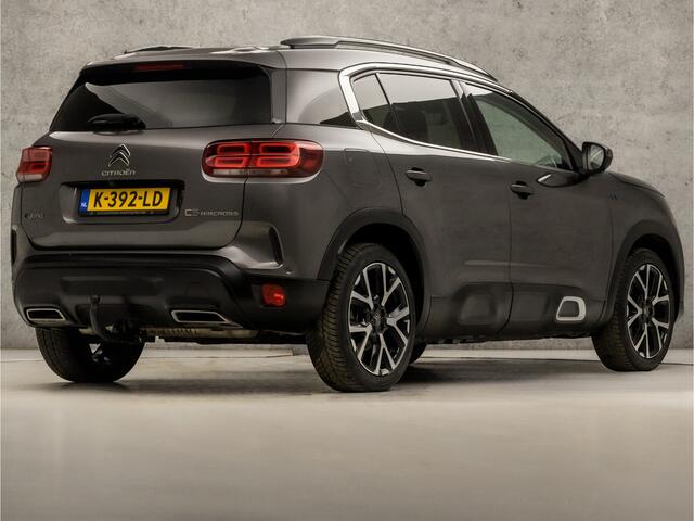 Citroen C5 Aircross 1.6 Plug-in Hybrid 225 Deluxe 225Pk Automaat (APPLE CARPLAY, BRUIN LEDER, MEMORY SEATS, STOELVERWARMING, ADAPTIVE CRUISE, KEYLESS, 360 CAMERA, ELEK ACHTERKLEP, TREKHAAK, NIEUWSTAAT)