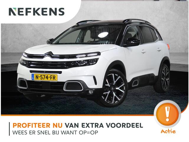 Citroen C5 Aircross 1.2 130PK Business Plus | 1ste eigenaar | LEER | AppleCarPlay/AndroidAuto | Schuifkanteldak | Navigatie | Cruise Control | Keyless | StoelVerwarming | FULL LED | 360'Camera | Isofix | Privacy Glass | Parkeersensoren | Two-Tone |