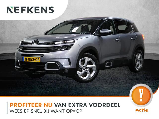 Citroen C5 Aircross 1.2 130PK Business | 1ste eigenaar | AppleCarPlay/AndroidAuto | Stof/Lederenbekleding | Camera | Cruise Control | Climate Control | Trekhaak | Navigatie | Isofix | Privacy Glass | Parkeersensoren |