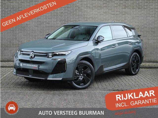 Citroen C5 Aircross 1.2 Hybrid 145 Max Automaat, Adapt Cruise, Hype Grey, Comfort Seats, Winterpack