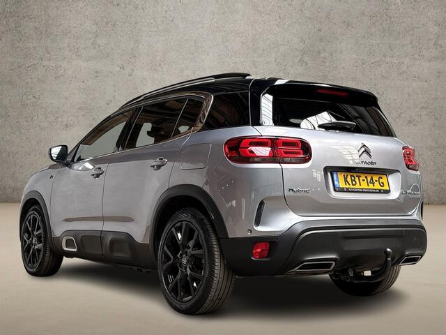 Citroen C5 Aircross 1.6 Plug-in Hybrid 225 Shine 225Pk Automaat (APPLE CARPLAY, GROOT NAVI, LEDER, 360 CAMERA, STOELVERWARMING, TREKHAAK, GETINT GLAS, ADAPTIVE CRUISE, ELEK ACHTERKLEP, NIEUWE APK, NIEUWSTAAT)