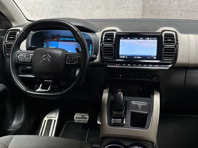 Citroen C5 Aircross 1.6 Plug-in Hybrid 225 Shine 225Pk Automaat (APPLE CARPLAY, GROOT NAVI, LEDER, 360 CAMERA, STOELVERWARMING, TREKHAAK, GETINT GLAS, ADAPTIVE CRUISE, ELEK ACHTERKLEP, NIEUWE APK, NIEUWSTAAT)