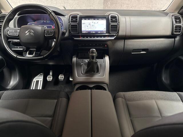 Citroen C5 Aircross 1.2 PureTech Shine (APPLE CARPLAY, GROOT NAVI, LEDER, 360 CAMERA, STOELVERWARMING, GETINT GLAS, SPORTSTOELEN, TREKHAAK, ADAPTIVE CRUISE, NIEUWE APK, NIEUWSTAAT)