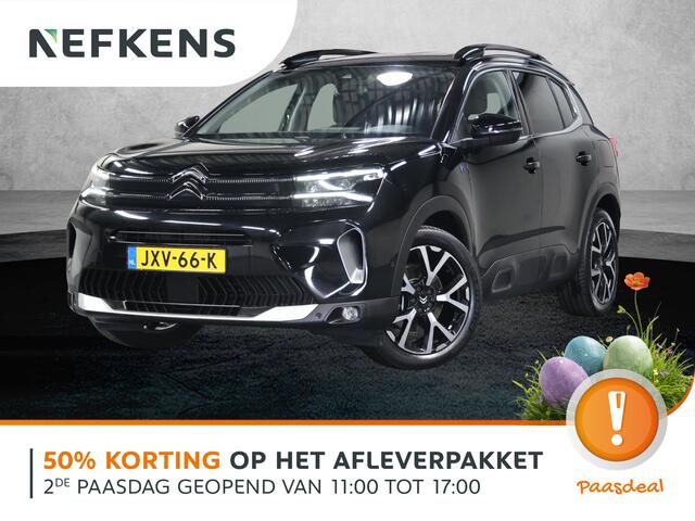 Citroen C5 Aircross 1.6 Plug-in Hybrid 225PK Shine | 1ste eigenaar | AppleCarPlay/AndroidAuto | Lederen Bekleding | StoelVerwarming | Cruise Control | Camera | Navigatie | Keyless | LED | Isofix | Privacy Glass |