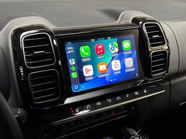 Citroen C5 Aircross 1.6 Plug-in Hybrid 225 Deluxe 225Pk Automaat (VIRTUAL COCKPIT, APPLE CARPLAY, LEDER, 360 CAMERA, STOELVERWARMING, ELEK SPORTSTOELEN, GETINT GLAS, ADAPTIVE CRUISE, NIEUWSTAAT)