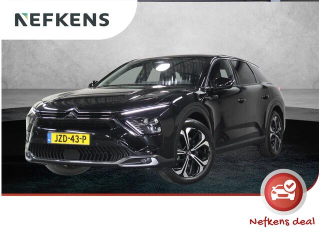 Citroen C5 X 1.6 Plug-in Hybrid 225PK Shine | 1ste eigenaar | AppleCarplay/Android Auto | Stoel/StuurVerwarming | LEER | 19"LMV | AUTOMAAT | Keyless | Adaptive Cruise Control | Climate Control | 360'Camera | FULL LED | Isofix | Privacy Glass |