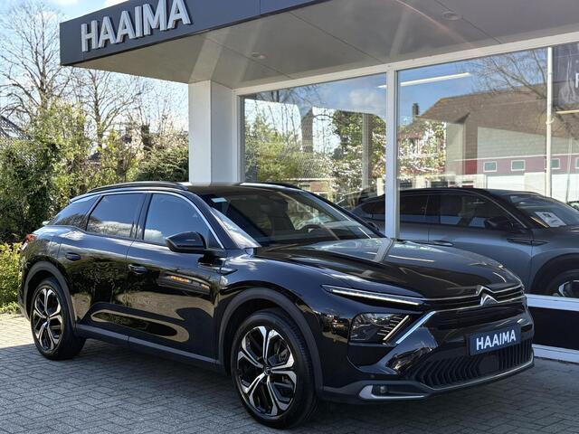 Citroen C5 X 1.6 Plug-in Hybrid 225 Shine | Active PHC vering | WLTP tot 62km elektrisch | Lederen bekleding | Achteruitrijcamera | Navigatie |