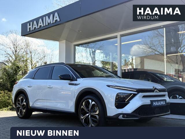 Citroen C5 X 1.6 Plug-in Hybrid 225 Shine | Active PHC vering | WLTP tot 62km elektrisch | Lederen bekleding | Achteruitrijcamera | Navigatie |