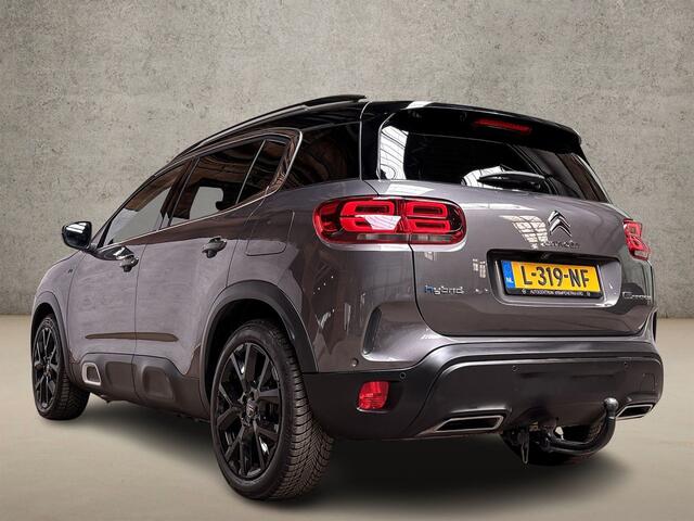 Citroen C5 Aircross 1.6 Plug-in Hybrid 225 Deluxe 225Pk Automaat (APPLE CARPLAY, GROOT NAVI, LEDER, 360 CAMERA, ADAPTIVE CRUISE, SPORTSTOELEN, GETINT GLAS, TREKHAAK, NIEUWSTAAT)