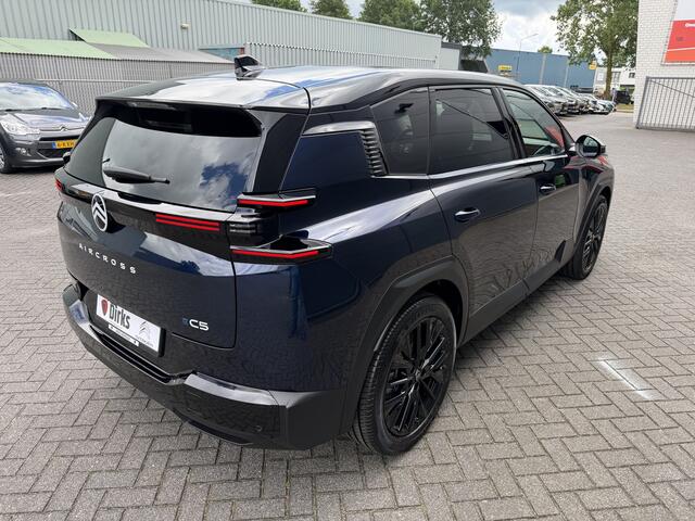 Citroen C5 Aircross Max Comfort Range 73 kWh (Elektrisch Schuifdak - Leder incl verwarming/geheugen - Elektrische Klep - 20"Zwart - 360gr Camera - Adaptieve Cruise Controle - Head up - Keyless Entry - LED Matrix)